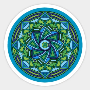 String Cheese Incident Sacred Mandala SCI Colorado Love 3 Sticker